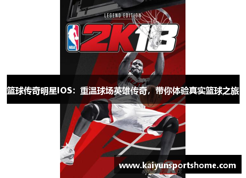 篮球传奇明星IOS：重温球场英雄传奇，带你体验真实篮球之旅
